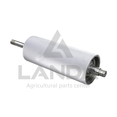 REAR CORN CRACKER ROLLER 100 TOOTH (CHROME PLATED)